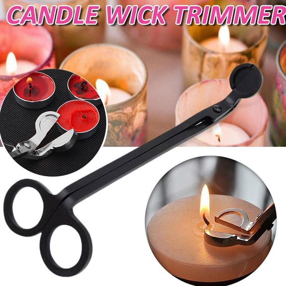 Candle Wick Trimmer Stainless Steel Wick Candle Cutter New U4 F6Q8 F3R1 E1