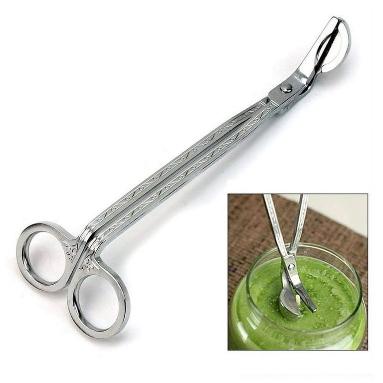Wick Trimmer, Candle Scissors. Candle Wick Trimmer Cuts Wicks in Large Deep  & Mason Jar Candles 