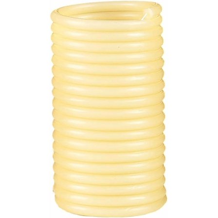 Candle by the Hour 80-Hour Red Candle, Eco-friendly Natural Beeswax with Cotton Wick