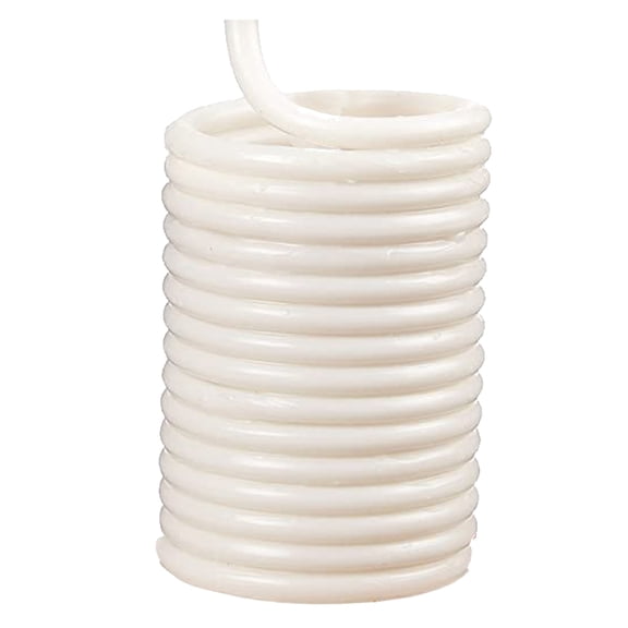 Candle By The Hour - 80 Hour Vanilla Refill Pliable 100% Beeswax Coil Help Clean The Air (20559RW)