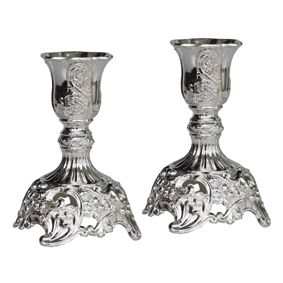 Candle for Taper Candles, Pillar Candle Decorative Candlestick Holder for Wedding, Dinning, Party (Metal Candle Stand) ,