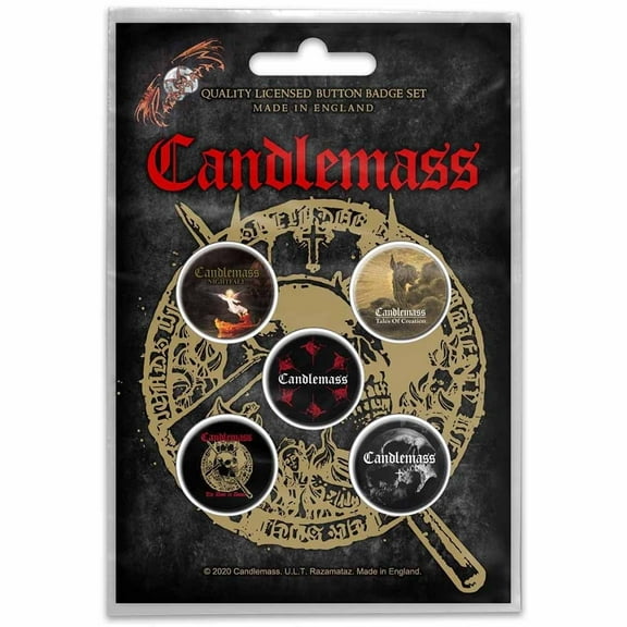 Candlemass Button Badge Set (Set of 5)