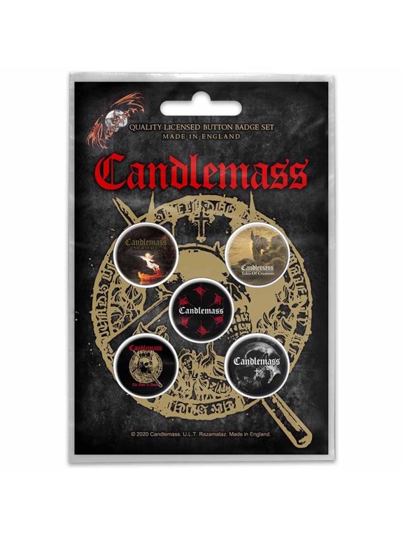 Candlemass Button Badge Set (Set of 5)