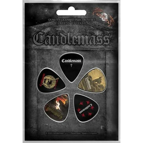 Candlemass Guitar Picks, Set of 5
