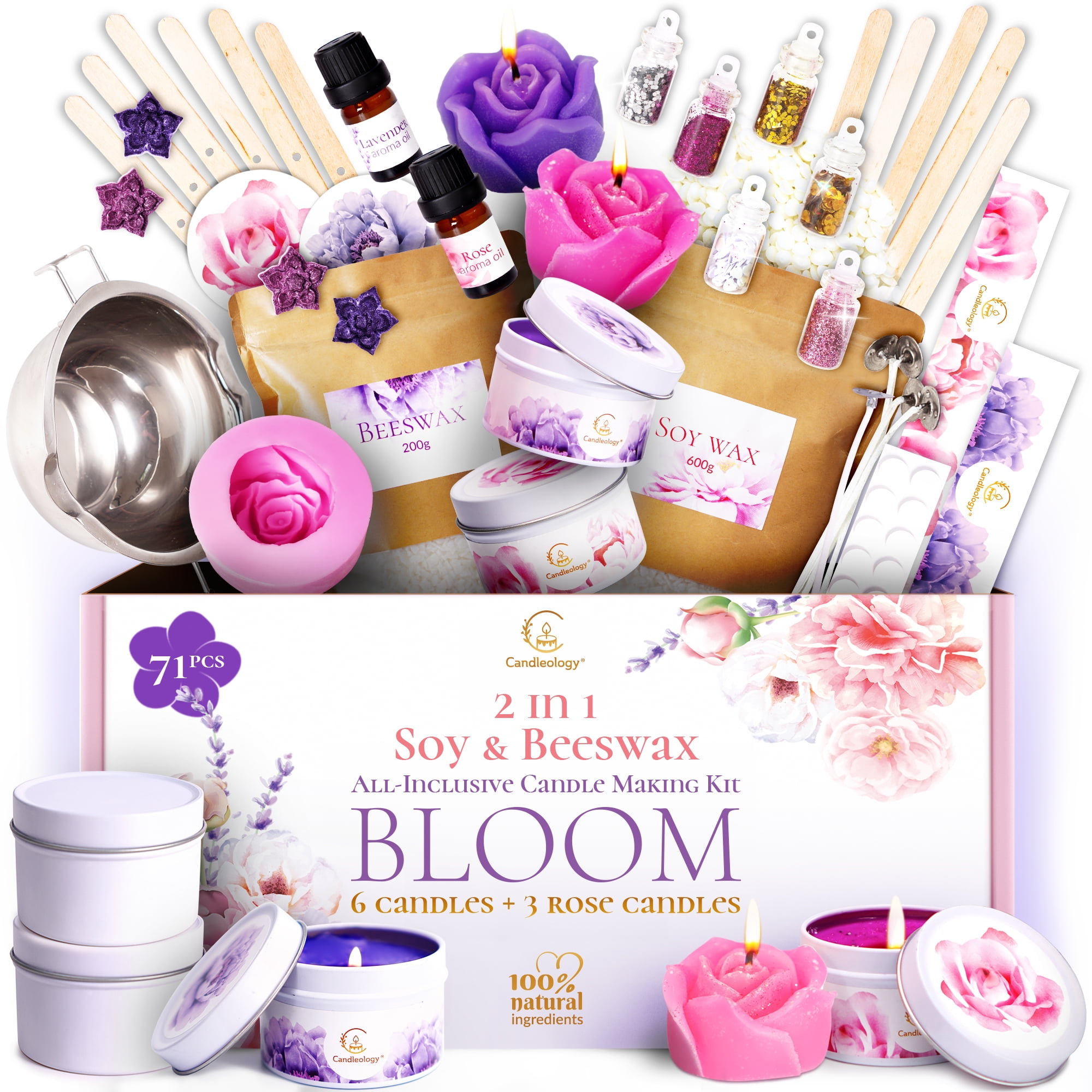 CANDLE MAKING KIT - LIFE IN BLOOM