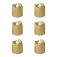 thumbnail image 1 of Candles 6Pcs Party Decoration Flameless LED Tea Light Battery Operated Candle for Christmas Valentine Wedding Table Centerpiece (Gold), 1 of 6