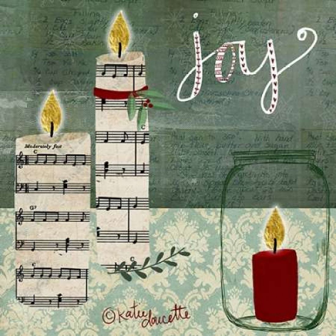 Candles Canvas Art - Katie Doucette (24 x 24)