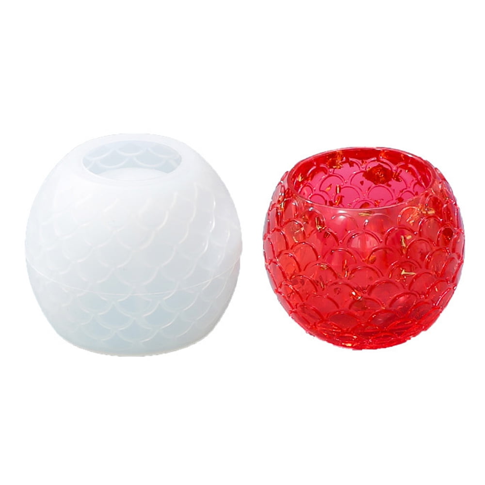 Candles Holders Resin Mold, for DIY Jewelry Box, Wedding Centerpiece