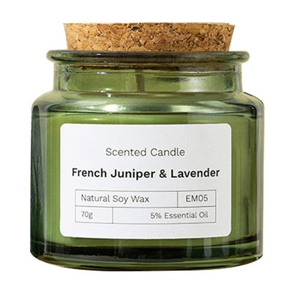 Candles for Home Scented Aromatherapy Candles Gifts Set for Women Lavender Candle 70G 20 Hour Long Lasting Candles Stocking Stuffers Birthday Valentine Christmas Anniversary（1*Aromatherapy)