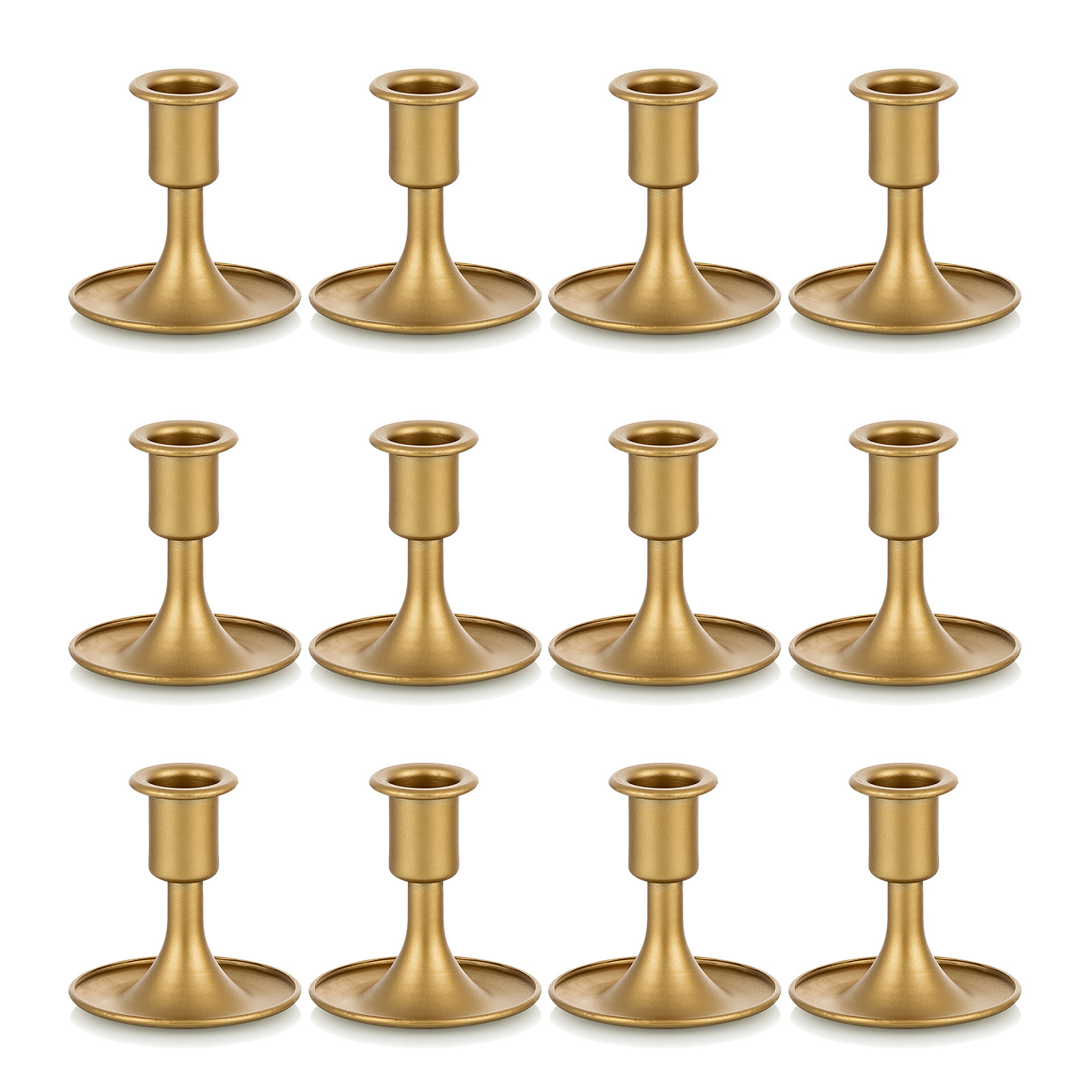 Candlesticks, Set Of 5, Christmas Christmas Decoration