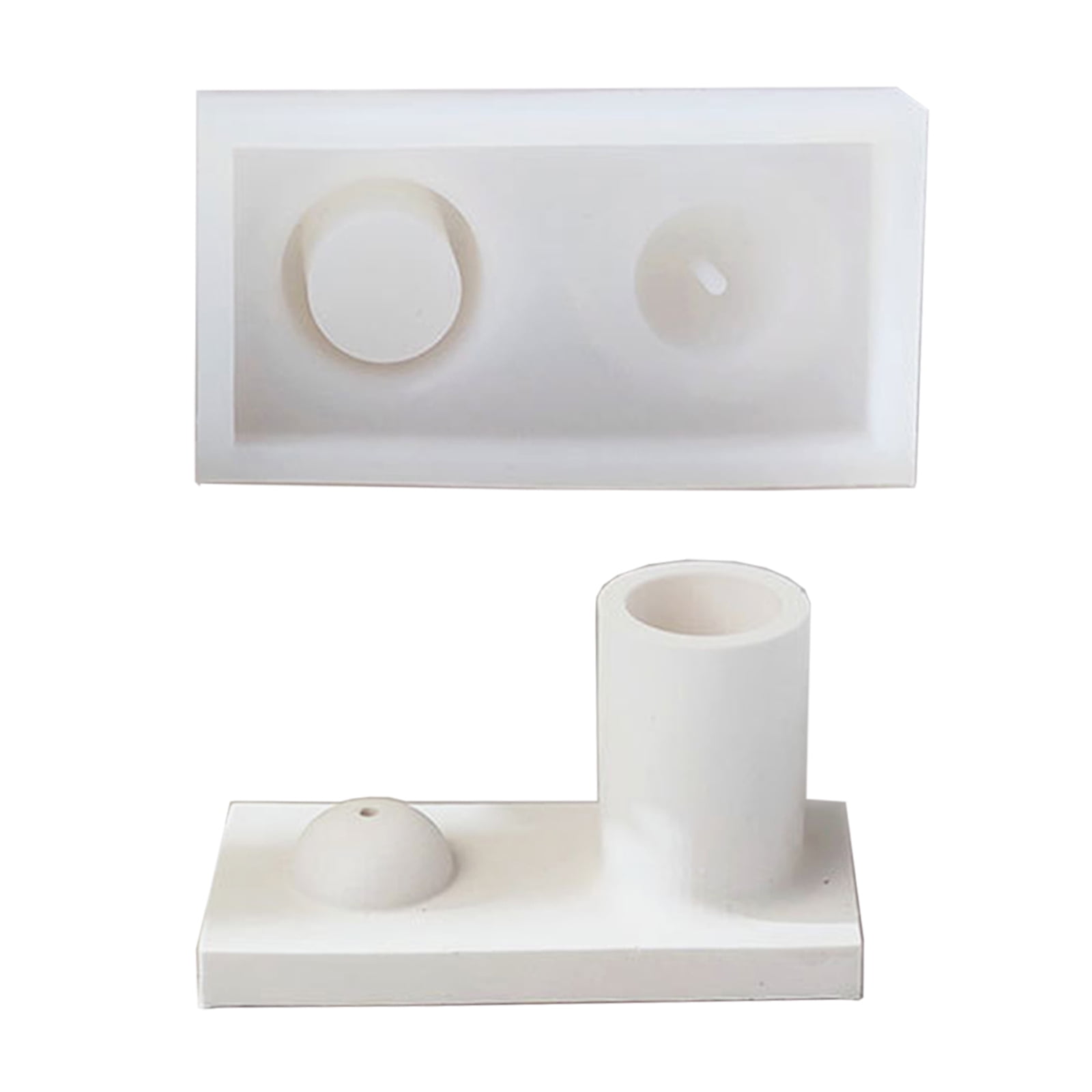 Candlestick Resin Mold Flower Epoxy Casting Silicone Molds for Holder Home Table Decorations