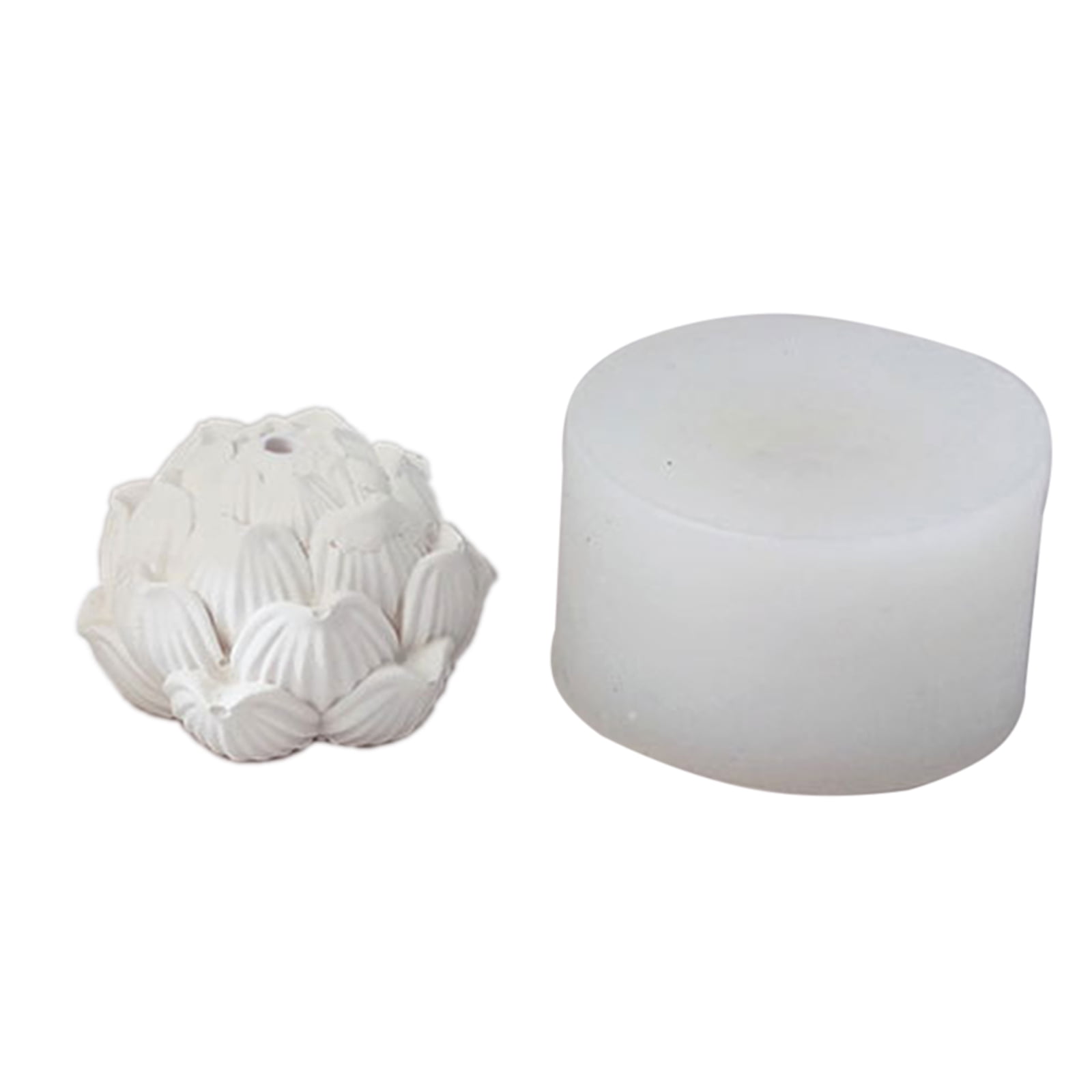 Candlestick Resin Mold Flower Epoxy Casting Silicone Molds for Holder Home Table Decorations