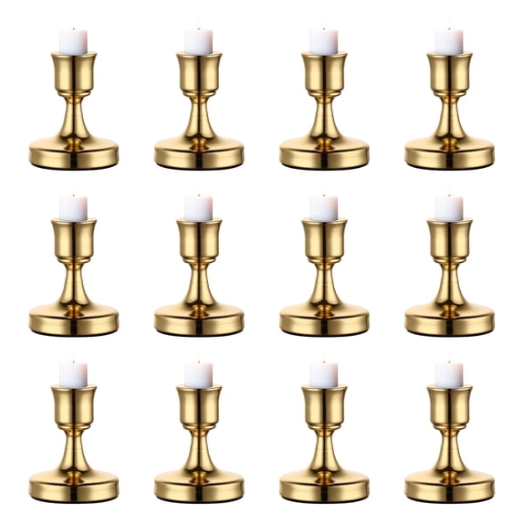 Candlestick Taper Candle Holders - Gold Candle Stick Candle Holder Decorative