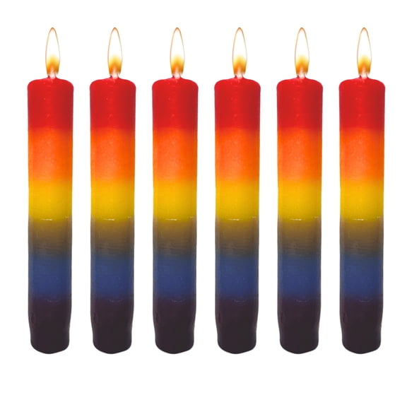 Candlestock Hippie Drippy Drip Candles - 6 Pack