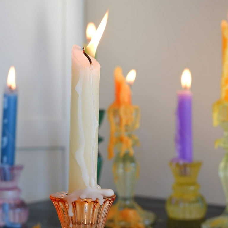 Candlestock Hippie Drippy Drip Candles - 6 Pack - Walmart.com