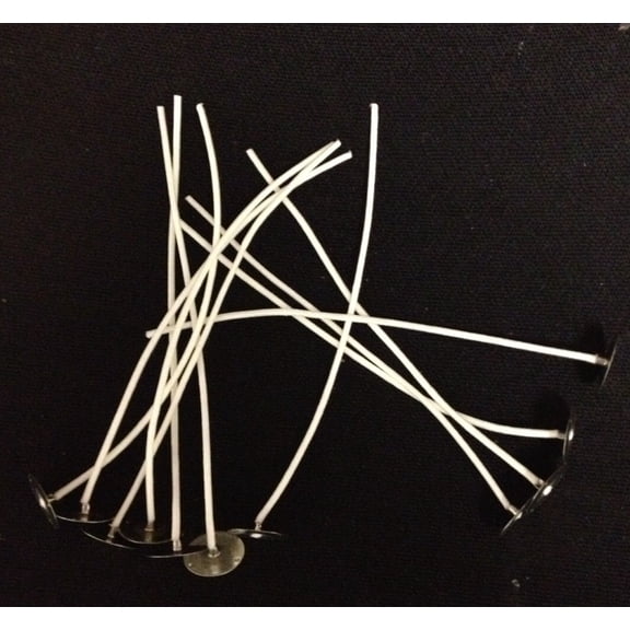 Candlewic Natural Candle Wicks - Medium (ECO-8)- 6" - 1000pcs -Natural Coating