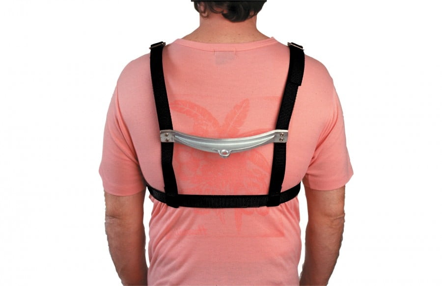 Cando Exercise Bungee Cord Attachment, Adjustable Shoulder Harness