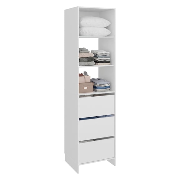 Cando Free Standing Closet 83.9" H - White - Engineered Wood