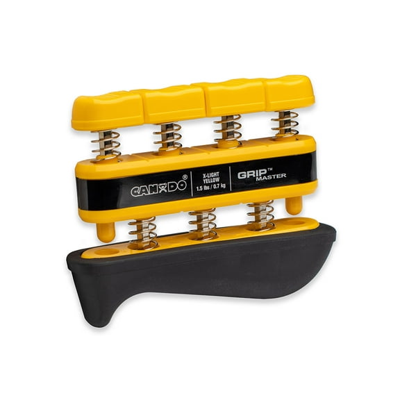 Cando Grip-Master hand/finger exerciser, 1.5 pounds, yellow