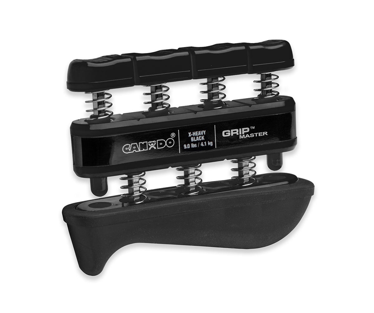 Cando GripMaster hand/finger exerciser, 9.0 pounds, black