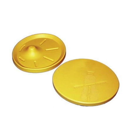 Cando Home Balance Board, For Left Leg - Yellow