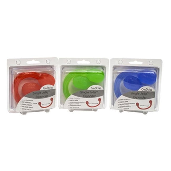 Cando Jelly Expander Single Exerciser, 3-Piece