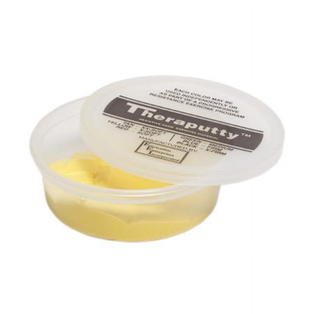 Cando Theraputty Exercise Material, 4 Oz. - Yellow - X-Soft
