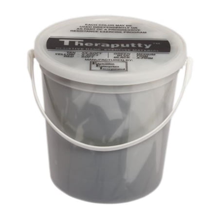 Cando Theraputty Exercise Material, Black - X-Firm