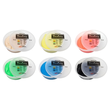 Cando Theraputty Set Of 6