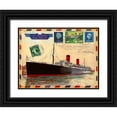 thumbnail image 1 of Candon, Frederick 14x12 Black Ornate Wood Framed with Double Matting Museum Art Print Titled - La Lorraine, 1 of 4