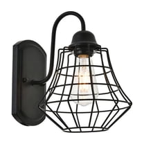Candor 1 light black Wall Sconce