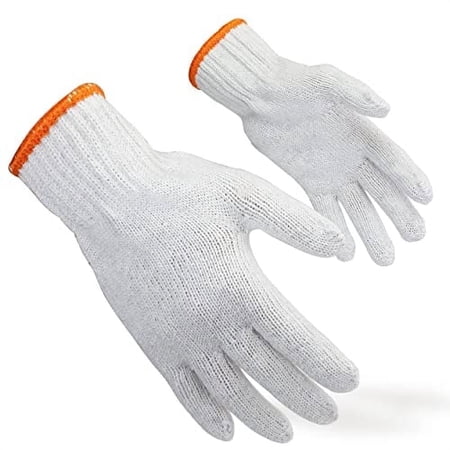Candor 12 Pair Cotton Polyester Work Gloves