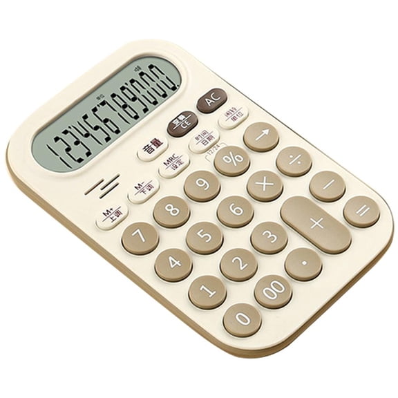 Candy 12Digit Calculator For Financial Professional, With Large Buttons And Clear Display Desk Calculator