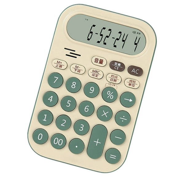 Candy 12Digit Calculator For Financial Professional, With Large Buttons And Clear Display Desk Calculator