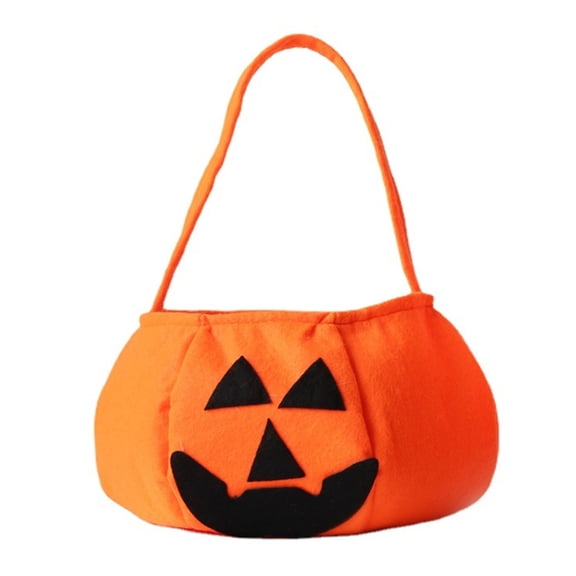 Candy Bag Halloween Pumpkin Bag Holiday Pumpkin for Boy Girl Party Supplies