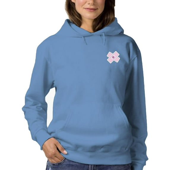 Candy Bandages W Face Hoodie Women -Image by Shutterstock, Female 3X-Large