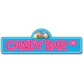 thumbnail image 1 of Candy Bar Street Sign | Indoor/Outdoor | Funny Home Decor for Garages, Living Rooms, Bedroom, Offices | SignMission personalized gift, 1 of 5