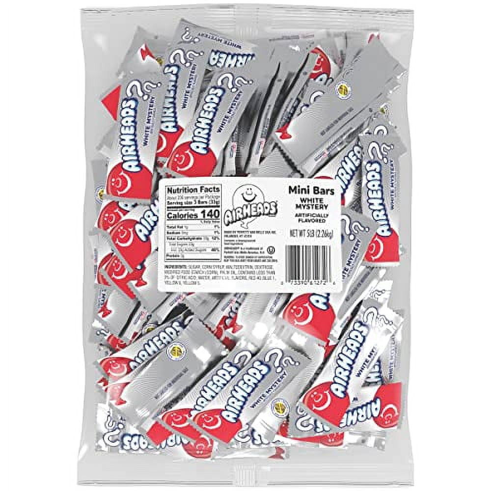 Candy Bars, White Mystery Flavor, Individually Wrapped, Bulk Box, Non