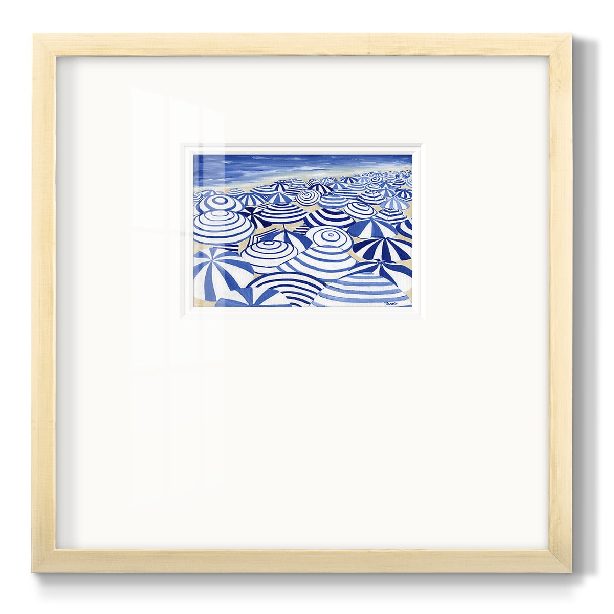 Candy Bowl Prussian Blue-Premium Framed Print