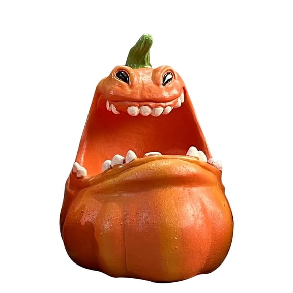 Candy Bowl Resin Decorative Tray, Funny Mouth Storage Dish for Candy Treats, Desk Tabletop Home Decor