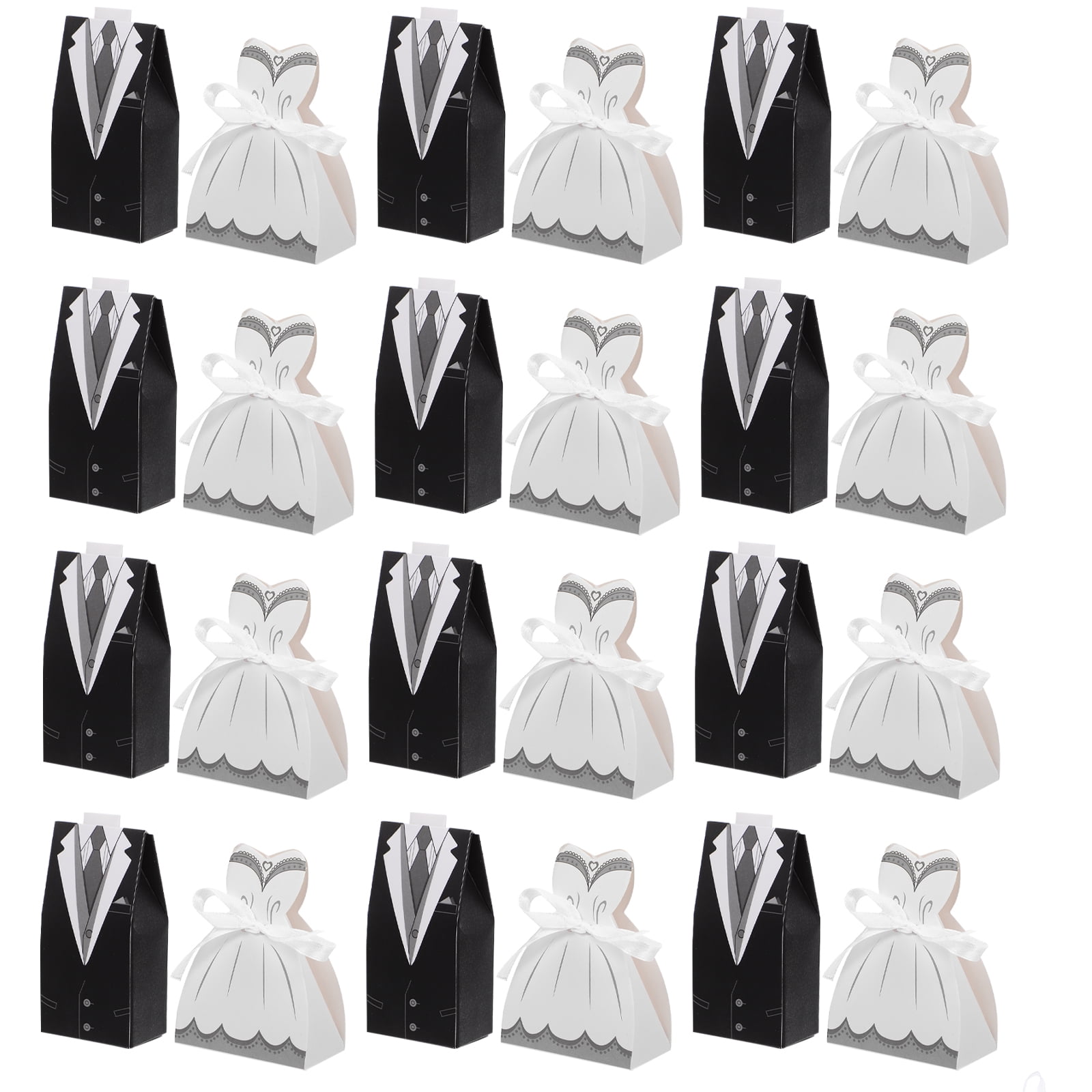 Candy Box 100 Pcs Sweet Container Sweets Gift Cases Decor Boxes for ...