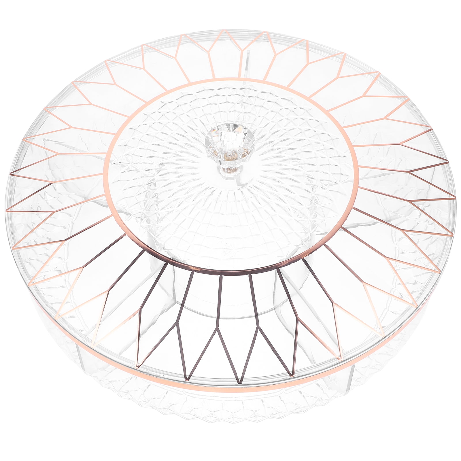 Candy Box Appetizer Container Divided Serving Dish Fruit Sealed Plastic Veggie Tray Food Desktop