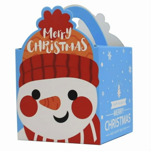 Candy Box Cookie Gift Boxes Packaging Bag Decorations for Party Favor New Year