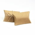 thumbnail image 1 of MEIBUTYUP 100pcs Brown Paper Candy Favor Boxes Pillow Shape for Thanksgiving Party Decoration, 1 of 6