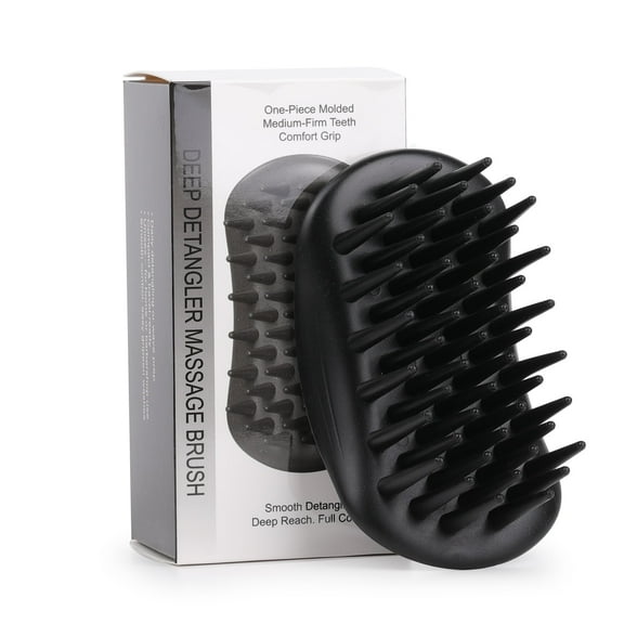 Candy Brush Hair Scalp Massager Shampoo Brush for Wet & Dry Hair, Scalp Exfoliator for Hair Growth & Dandruff Removal with Stronger Bristles, Waterproof Hair Scrubber for Men Women Pets, Idea Gift