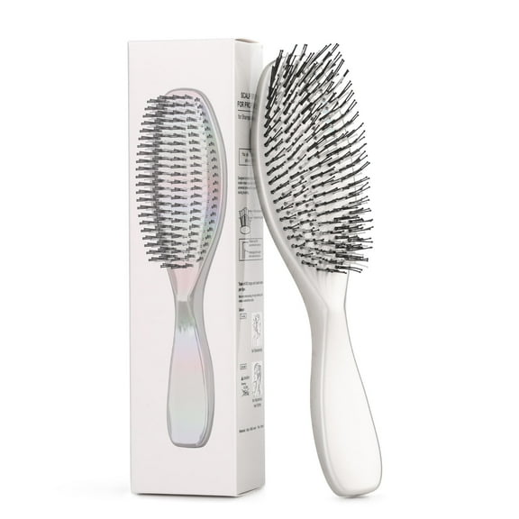 Candy Brush Detangler Hair Brush for Thin & Long Hair, Professional Massager Scalp Hair Brush for Wet & Dry Hair, Shaping & Styling Straight Hair Brush for Women and Men, Idea Gift