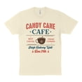 thumbnail image 1 of Candy Cane Cafe Shirt Unisex Small Natural, 1 of 5