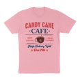 thumbnail image 1 of Candy Cane Cafe Shirt Unisex Small Pink, 1 of 5
