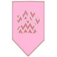 thumbnail image 1 of Christmas Pet and Dog Bandana Rhinestone, "Candy Cane Chevron Paw", 1 of 10