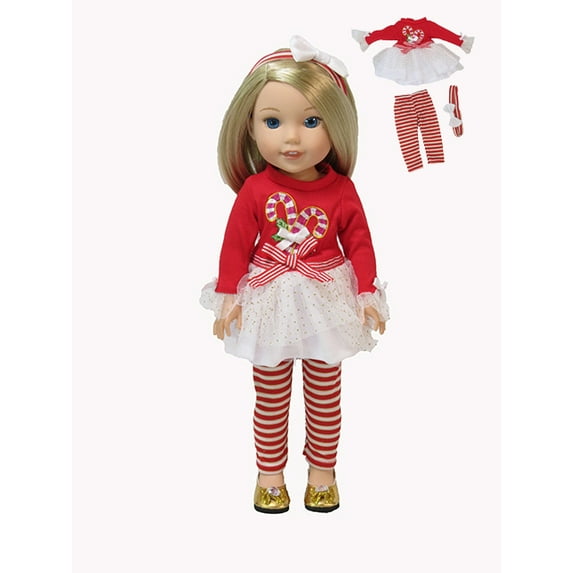 Candy Cane Christmas 3pc 14"